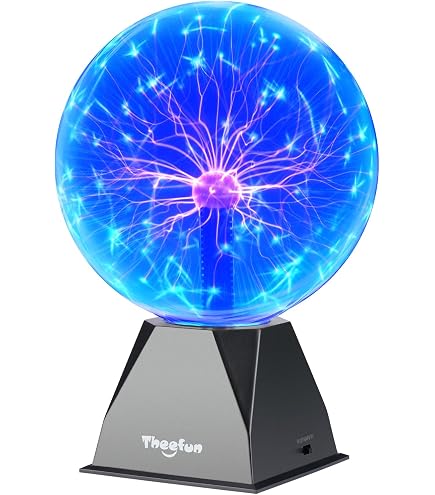 Amazon.co.jp: Theefun プラズマボール 6インチ プラズマランプ タッチ